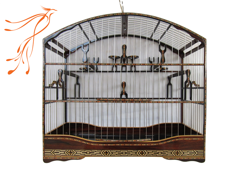 Gaiola para coleiro 004