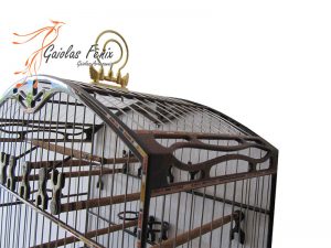 gaiola para coleiro 210