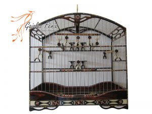 gaiola para coleiro 210