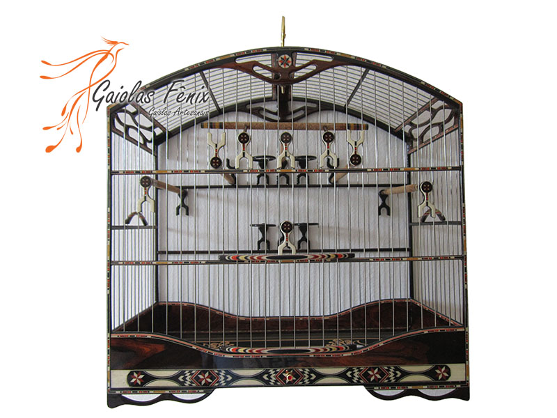 gaiola para coleiro 210